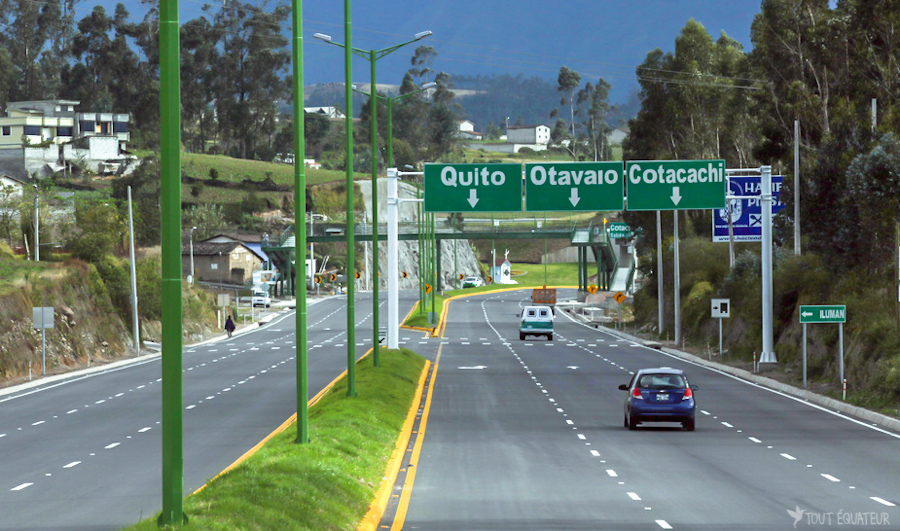 Routes 
en Equateur