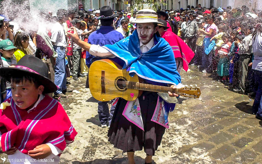 carnaval en équateur